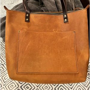 Portland Leather Goods Small/Medium Tote.